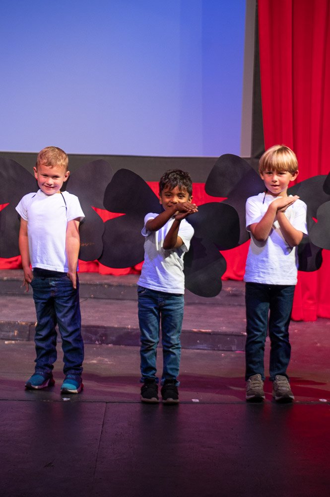 PreK-4 butterfly parade